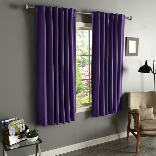 Deep Purple Curtains | Wayfair